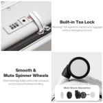 Mixi 26-Inch Hard Shell Checked Luggage Suitcase