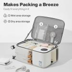 Mixi 26-Inch Hard Shell Checked Luggage Suitcase