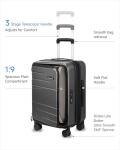 LUGGEX Expandable Polycarbonate 20-Inch Carry On