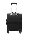 LUGGEX 16-Inch Underseat Spinner Luggage - Black