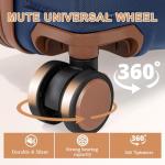 Rosamo 3-Piece Expandable Luggage Set, Dark Blue