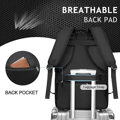 Laptop Backpack with Shoe Compartment and USB Port