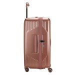 Traveler's Choice 26" Pink Rose Spinner Luggage