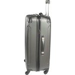 Kenneth Cole REACTION Out of Bounds Lightweight Hardshell 4-Wheel Spinner Luggage, Rose Gold, 28-Inch Checked