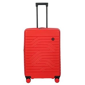 Bric's 28" Expandable Spinner Suitcase - Travel Luggage with TSA-Approved Lock and Hard Shell Exterior - B|Y Ulisse - Red