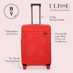Bric's 28" Expandable Spinner Suitcase - Travel Luggage with TSA-Approved Lock and Hard Shell Exterior - B|Y Ulisse - Red
