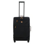 Bric's X-Bag Large Spinner with Frame - 27 Inch - Suitcases with Wheels - Checked Luggage - Black