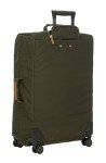 Bric's X-Bag Large Spinner with Frame - 27 Inch - Suitcases with Wheels - Checked Luggage - Olive