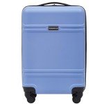 Travelers Club Spinner Luggage, Skyline Blue, 22-Inch Carry-On