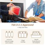 12 Pack Leak Proof Travel Pouches for Toiletries