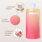 12 Pack Leak Proof Travel Pouches for Toiletries