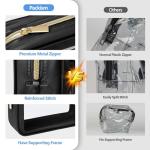 PACKISM TSA Approved Clear Toiletry Bag - 3 Pack