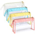 PACKISM TSA Approved Clear Makeup Bags - 4 Pack