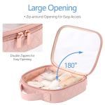 PACKISM TSA Approved Clear Toiletry Bag - Rose Pink