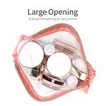 PACKISM TSA Approved Clear Makeup Bags - 4 Pack