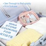 PACKISM TSA Approved Clear Toiletry Bag - Rose Pink