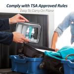 PACKISM TSA Approved Leakproof Toiletry Bag Set