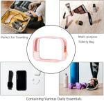Buminee TSA Approved Clear Toiletry Pouch - Pink