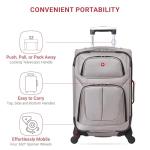 SwissGear 21-Inch Expandable Softside Carry-On Luggage