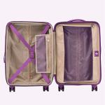 Atlantic Luggage 21-Inch Expandable Spinner - Bright Violet