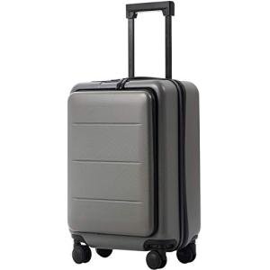 COOLIFE 20” Carry-On Spinner Luggage - Gray