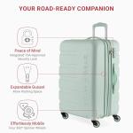 SwissGear 7366 Aqua Expandable Hardside Luggage 23-Inch