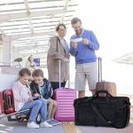 Fmeida 65L Packable Duffle Bag with Shoe Compartment