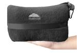 BlueHills Packable Travel Blanket Pillow in Black