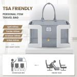 LOVEVOOK Travel Duffle Bags - Weekender with Shoe & Toiletry Compartment, Overnight & Gym Bag