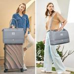 LOVEVOOK Travel Duffle Bags - Weekender with Shoe & Toiletry Compartment, Overnight & Gym Bag