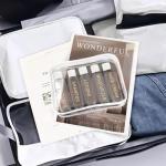 CHEODIN Travel Shampoo Bottles 5 pcs 3.4oz TSA Approved Travel Bottles for Toiletries Travel Size Bottles Leak Proof Empty Lotion Containers with Flip Cap Small Plastic Squeeze Bottlesp-Clear