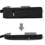 BAGAIL Transparent Compression Packing Cubes, Clear and Visible Travel Packing Organizer for backpack and suitcase(Transparent 4 set)