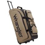 Wrangler Wesley Rolling Duffel Bag, Tannin, Large 30-Inch