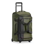 Briggs & Riley 27" Medium Upright Duffle - Checked Luggage for Travel, Suitcases with Wheels, Softside Rolling Bag for Men & Women, Self-Repairing Zipper - ZDX Collection, Hunter