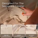 Briggs & Riley Essential 22" Carry On Expandable Spinner - Luggage for Travel, Suitcases with Wheels, Hardside Rolling Bag for Men & Women, Self-Repairing Zipper - Sympatico Collection, Navy