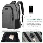 Matein Anti-Theft Slim Travel Laptop Backpack