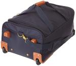 Bric's X-Bag Rolling Duffel Bag - 21 Inch Carry On Travel Bag for Men and Women - Luxury Weekender Luggage - Navy