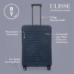 Bric's 28" Expandable Spinner Suitcase - Travel Luggage with TSA-Approved Lock and Hard Shell Exterior - B|Y Ulisse - Ocean Blue