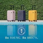 Bric's 28" Expandable Spinner Suitcase - Travel Luggage with TSA-Approved Lock and Hard Shell Exterior - B|Y Ulisse - Ocean Blue