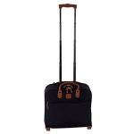 Bric's X-Bag/X-Travel 2.0 - Pilot Bag - Rolling Carry On Luggage - Business - 14 x 15.5-Inch Luggage Laptop Bag, Navy