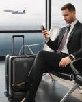 LUGGEX 20-Inch Expandable Carry-On with USB Port