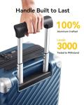 LUGGEX 27" Expandable Spinner Hard Shell Suitcase