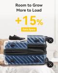 LUGGEX 27" Expandable Spinner Hard Shell Suitcase