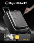 LUGGEX 20-Inch Expandable Carry-On with USB Port