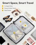 LUGGEX 27" Expandable Spinner Hard Shell Suitcase