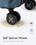 LUGGEX 27" Expandable Spinner Hard Shell Suitcase