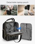 LUGGEX 16 Inch Underseat Carry-On Luggage – Black