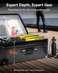 LUGGEX 28-Inch Expandable Hard Shell Suitcase