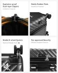 LUGGEX 28-Inch Expandable Hard Shell Suitcase