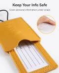 LUGGEX Privacy Luggage Tags - 2 Pack